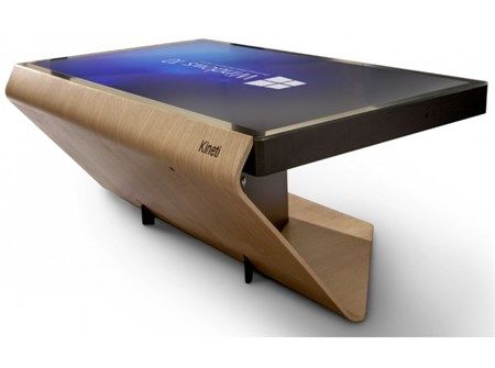 Chiếc bàn cafe tích hợp máy tính 42", chống nước, giá $5600