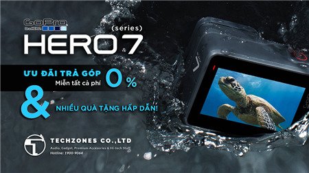 Mua Gopro 7 Series - Ưu đãi trả góp 0%, nhận quà cực khủng!!