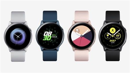 Samsung Galaxy Watch Active: Mất viền bezel, thêm tính năng theo dõi huyết áp