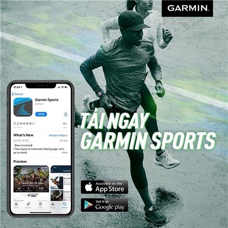 Hướng dẫn sử dụng Garmin Sports đơn giản nhất