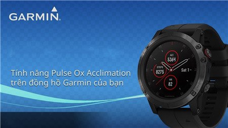 Bật mí những thú vị về cảm ứng Pulse Ox trên đồng hồ Garmin