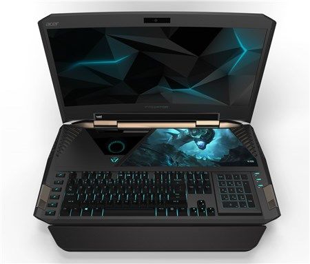 Acer Predator 21X: laptop chơi game màn hình cong đầu tiên