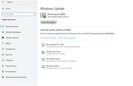 Bản cập nhật mới cho Windows 10 20H2 (KB5000842) mang đến nhiều cải thiện về hiệu năng và sửa lỗi