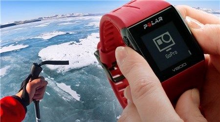 Điều khiển GoPro từ đồng hồ Polar trên tay