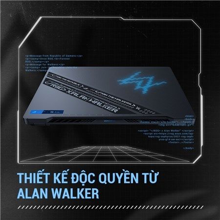 Asus kết hợp với Alan Walker cho ra mắt Asus Zephyrus G14 phiên bản DJ đặc biêt