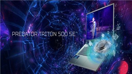 Acer Predator Triton 500 SE: màn hình 2k – 165Hz, 100%sRGB, mỏng nhẹ và kết nối siêu tốc