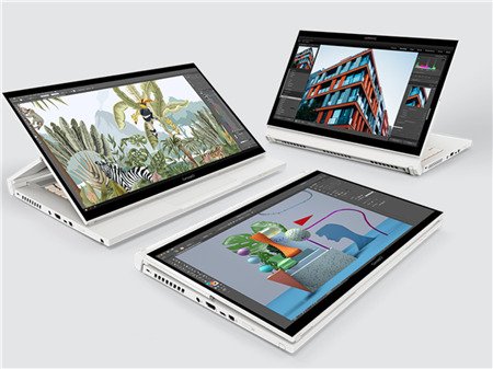 Acer ra mắt ConceptD 3 Ezel Designer Book: i7-11800H, RTX 3050 Ti