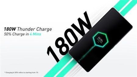 ThunderCharge Infinix 180W sạc đầy smartphone trong 10 phút