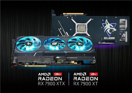 PowerColor ra mắt GPU Hellhound RX 7900 XTX và XT với bộ làm mát ba quạt