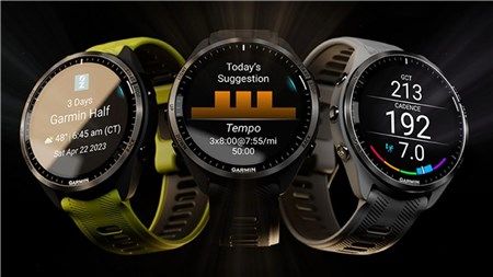 Ra mắt đồng hồ thông minh Garmin Forerunner 965 viền titan, màn hình AMOLED