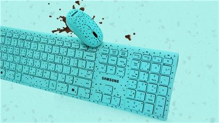 Samsung ra mắt bàn phím chuột không dây đầy hương vị với Mint Chocolate Paintjob