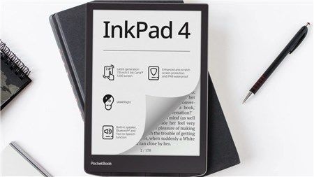 Máy đọc sách Pocketbook InkPad 4 với màn hình 7,8 inch được ra mắt với giá 289 USD