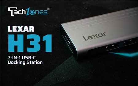Review Lexar H31 7-in-1 USB-C Hub: Dock nhỏ gọn, 3 cổng USB-A 3.2 tốc độ cao, xuất hình HDMI 2.0 4K 60Hz