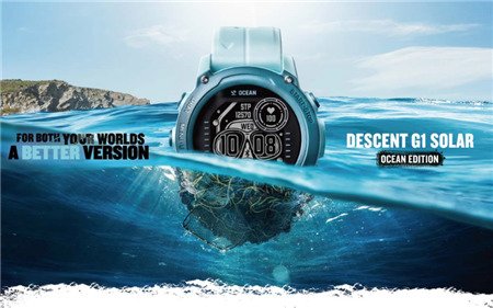 Đồng hồ Garmin Descent G1 Solar - Ocean Edition: Thiết bị đa năng bền bỉ nhất từ Garmin