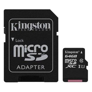 Thẻ nhớ Kingston microSDXC Canvas Select 80R CL10 UHS-I Card + SD Adapter