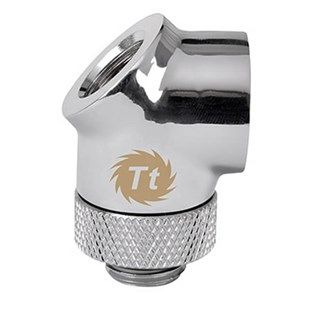 Pacific G1/4 45 & 90 Degree Adapter - Chrome