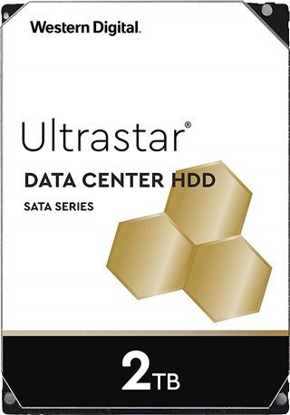 WD 3.5" Ultrastar DC HA210 SATA - 2TB - 128MB Cache