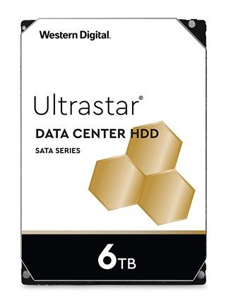 WD 3.5" Ultrastar DC HC310 SATA - 6TB - 256MB Cache