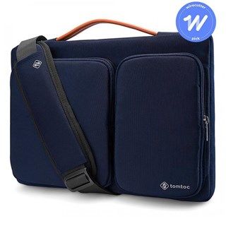 TomToc 360 độ shoulder bags MB Pro 15" Dark Blue