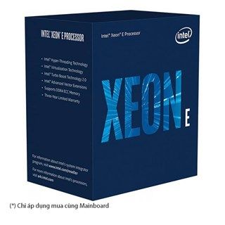 Intel Xeon E-2234 - 4C/8T 8MB Cache 3.60 GHz Upto 4.80 GHz
