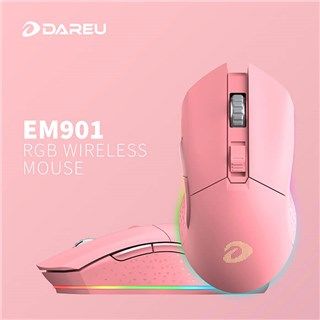 DareU EM901 Wireless RGB - Pink