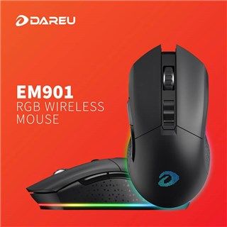 DareU EM901 Wireless RGB - Black