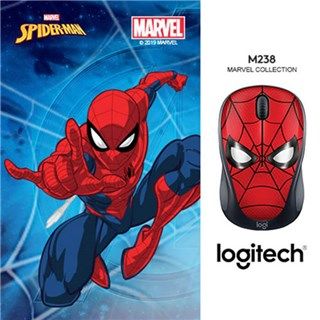 Logitech M238 Marvel Wireless - Spider Man