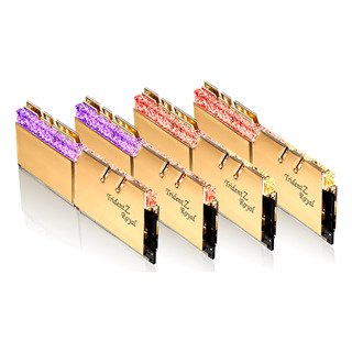 G.Skill Trident Z Royal 32GB (4 x 8GB) DDR4 3200MHz CL16 Memory Kit – Gold