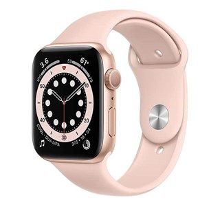 Apple Watch Series 6 Gold Aluminum, Pink Sand Sport, GPS 44mm
