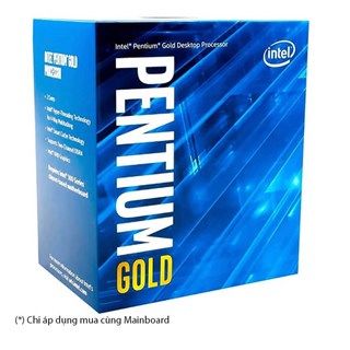 Intel Pentium Gold G6400 - 2C/4T 4MB Cache 4.00 GHz
