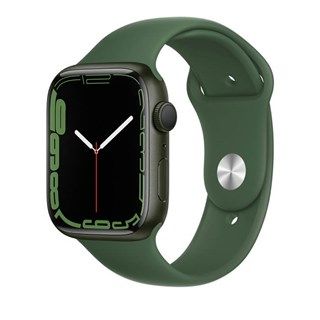 Apple Watch Series 7 45mm (GPS) Viền nhôm xanh lá, dây cao su xanh lá