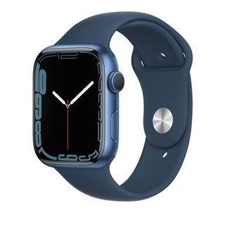Apple Watch Series 7 45mm (GPS) Viền nhôm xanh, dây cao su xanh