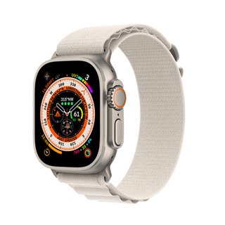 Apple Watch Ultra 49mm LTE Viền Titanium dây dù Starlight, size S