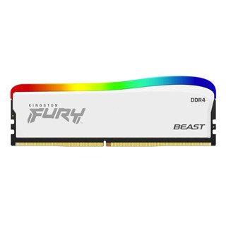Kingston Fury 8GB 3200MHz DDR4 CL16 DIMM FURY Beast RGB White SE