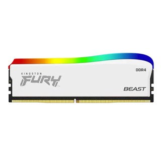 Kingston Fury 8GB 3600MHz DDR4 CL17 DIMM FURY Beast RGB White SE