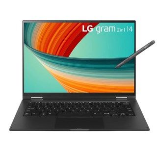 LG Gram 2023 2in1 14T90R-G.AH55A5 - i5-1340P - 16GB - 512GB SSD - Win 11 - Cảm ứng - Black