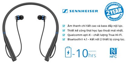 Tai nghe Sennheiser CX 7.00BT In-Ear Wireless