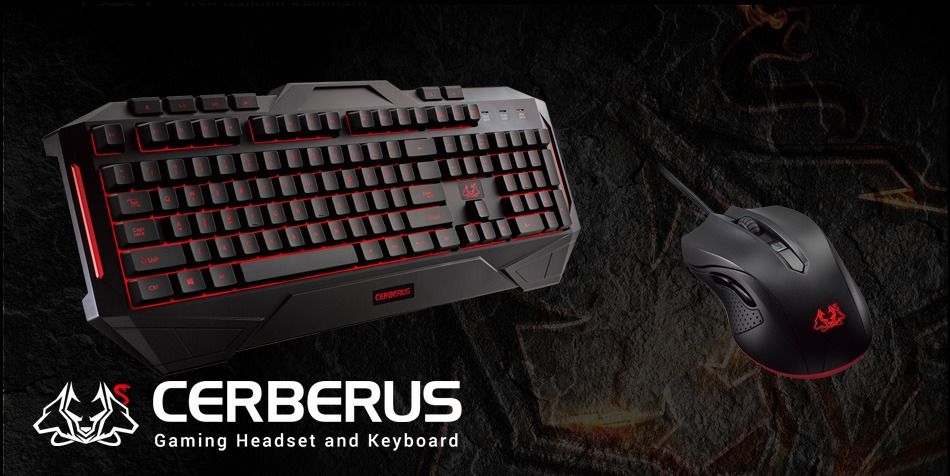 Techzones - ASUS Cerberus Ambidextrous Wired