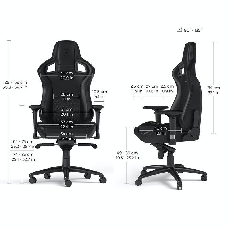 Techzones - Noble Chair Epic Real Leather Series