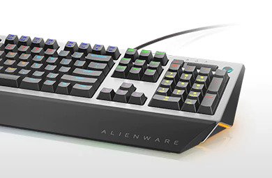 Alienware pro gaming keyboard AW768 - Quick actuation and comfortable typing