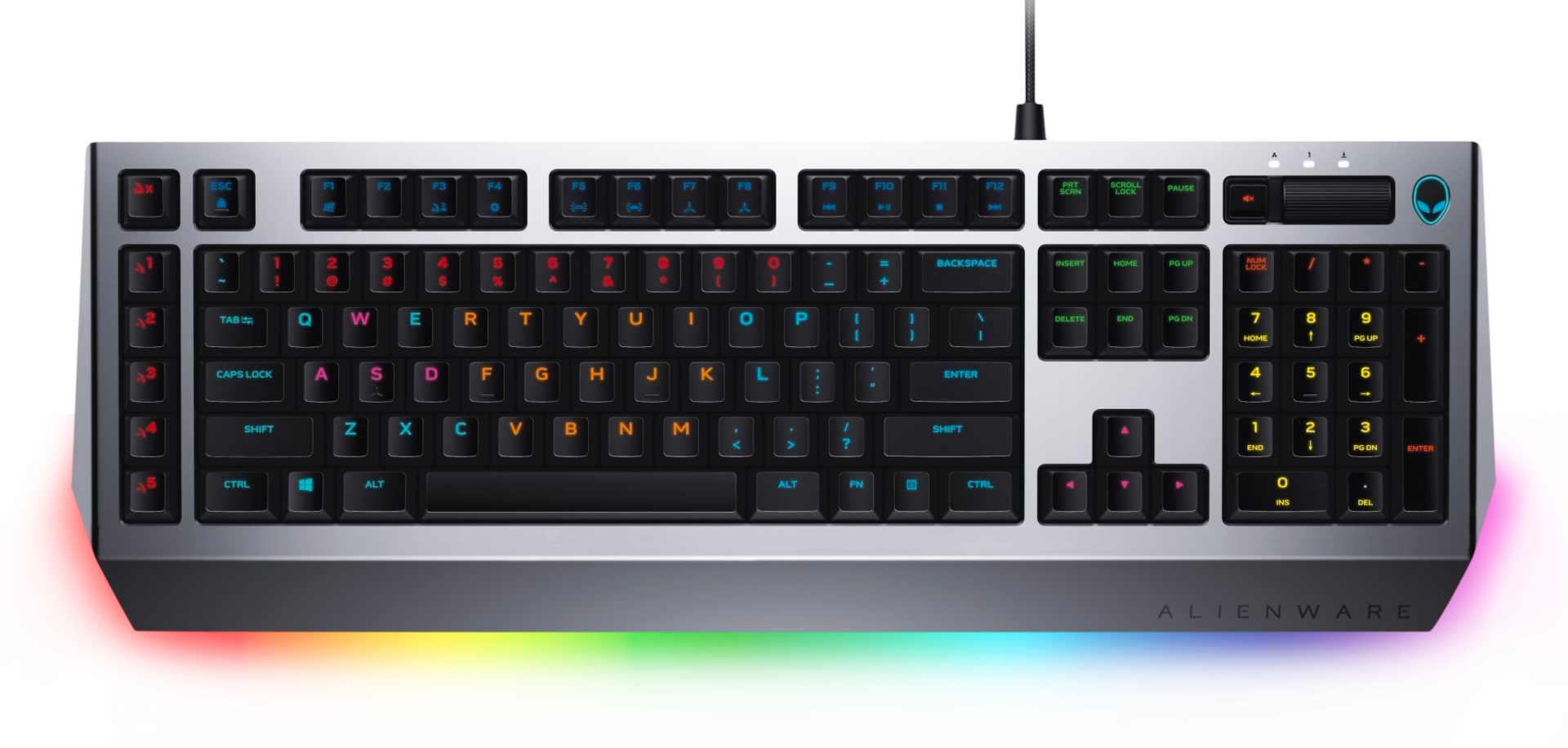 Alienware pro gaming keyboard AW768 - Otherworldly beauty