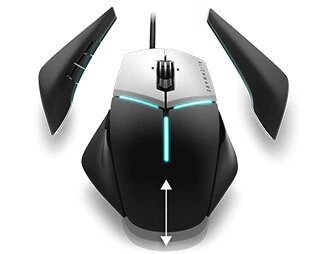 Alienware elite gaming mouse AW958 - Customization comes standard