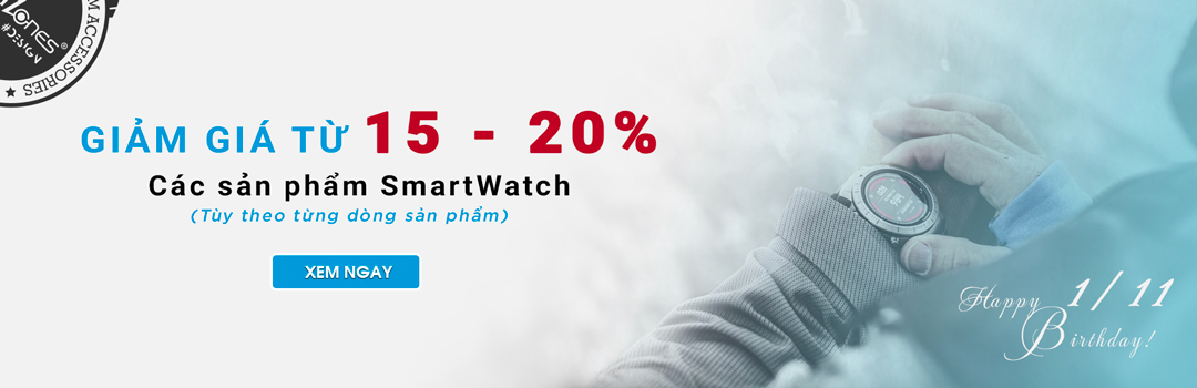 Giảm giá Smartwatch - Nhân kỉ niệm sinh nhật 2 năm thành lập