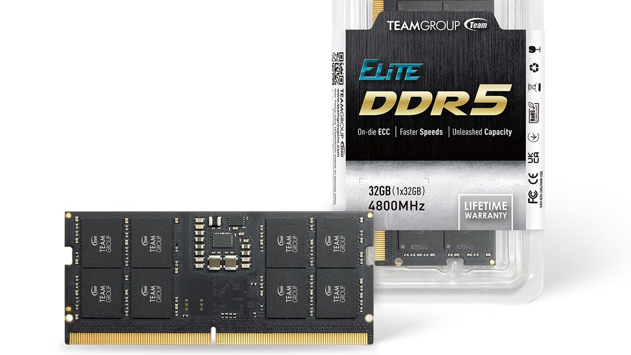 Ra mắt RAM Elite SO-DIMM DDR5 cho laptop của TeamGroup