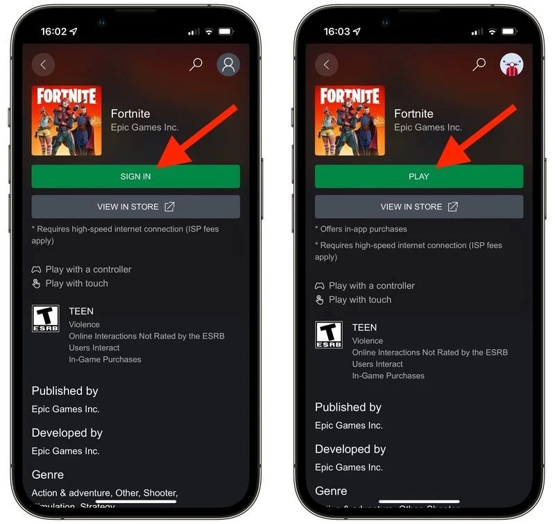 Hướng dẫn chơi Fortnite miễn phí trên iPhone và iPad
