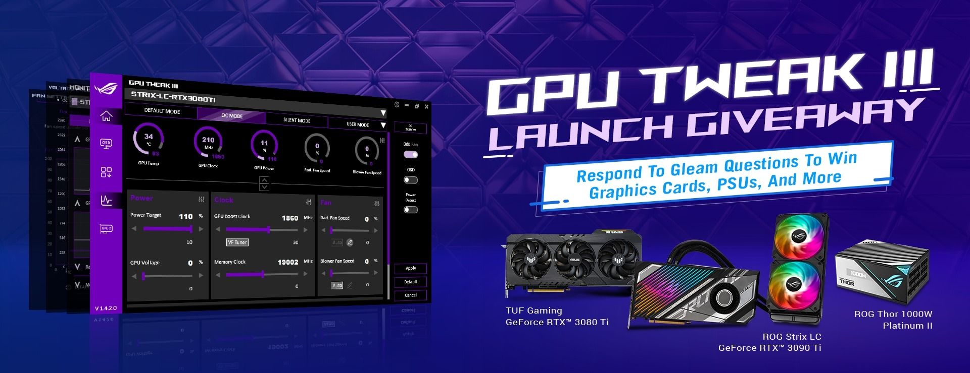 Asus ra mắt công cụ GPU Tweak III mới hỗ trợ GPU AMD và NVIDIA