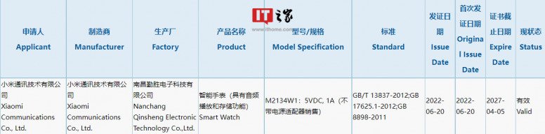 Tin đồn về mẫu smartwatch Xiaomi Watch Color 3 sắp ra mắt