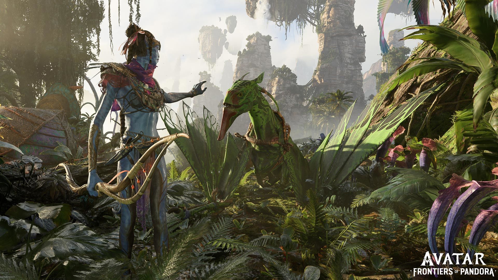 Trỗi dậy với những công nghệ mới nhất và ảnh đẹp nhất trong Avatar: Frontiers of Pandora. Choáng ngợp trước sức mạnh của động vật Na\'vi, vũ khí mới và trang bị khiến trò chơi này trông còn tuyệt vời hơn nữa.